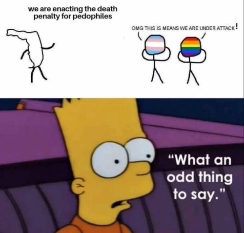 why are fags scared of death penalty for pedo