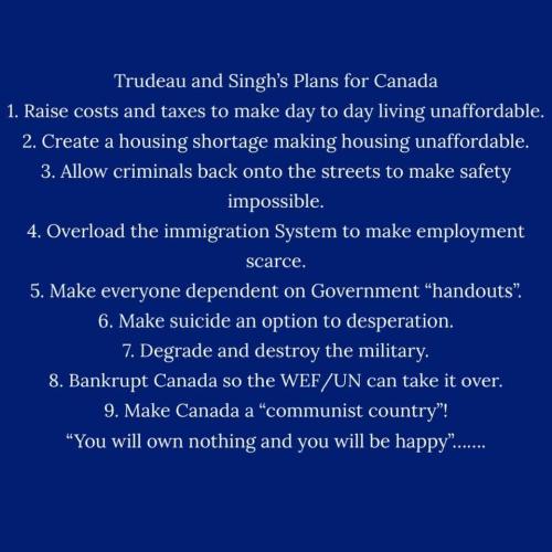 plans for Canada