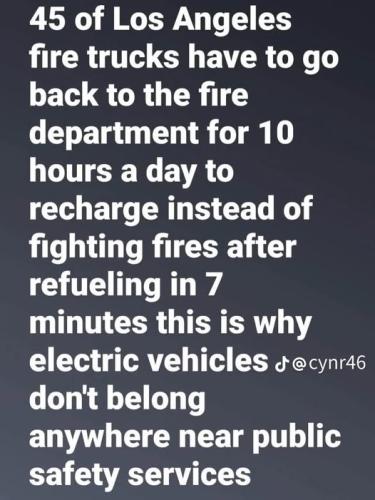 EV Fire Trucks