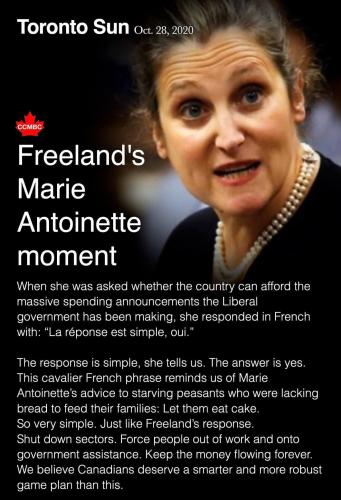 freeland moment