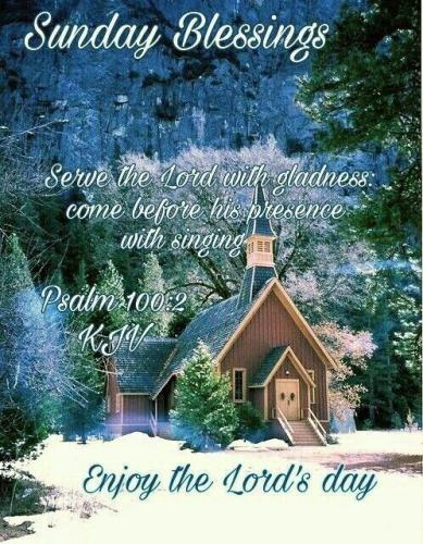 morning winter sunday 2