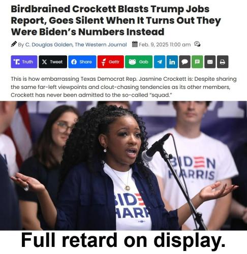 Never go full retard Crockett