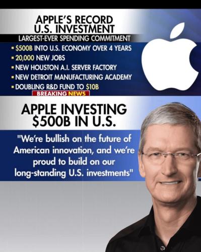 TRUMP'S NEW TARIFF PLAN FORCES COMPANIES TO BRING PLANTS TO THE U.S.A.