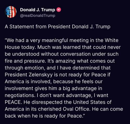 What an ass zepensky