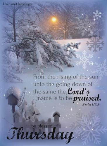 morning winter thursday 1