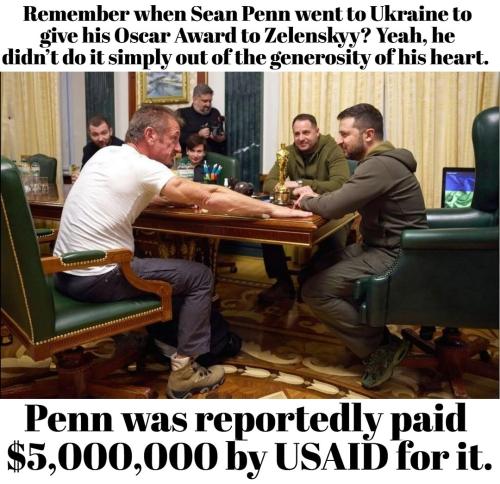 Remember when Sean Penn went to Ukraine to give his Oscar Award to Zelenskyy.960px