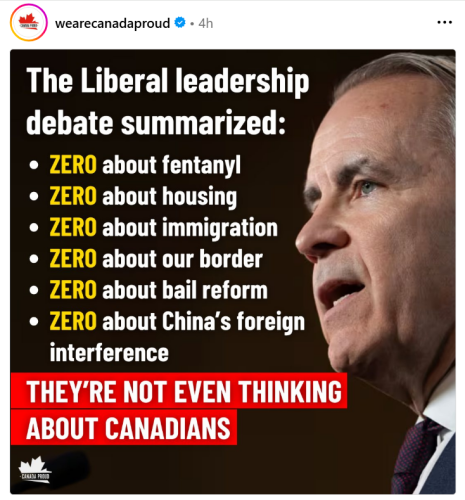 not hinking about canadians