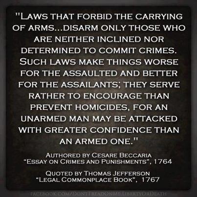 Cesare Beccaria Essay on crimes