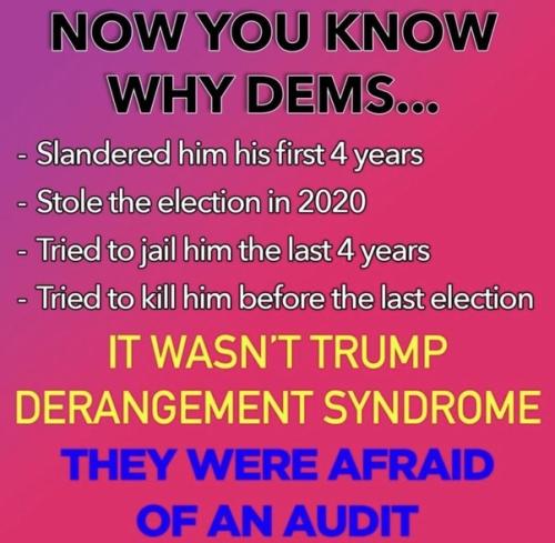 TRUMP DERANGEMENT SYNDROME