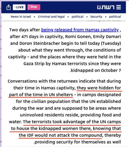 hamas hostages