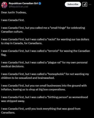 canada first