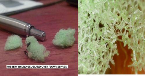 GREEN GLAND SEEPAGE SPONGE 2