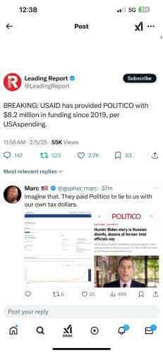 USAID POLITICO