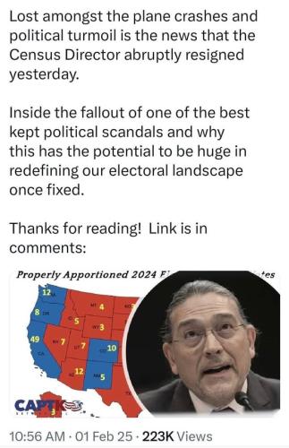 census director quits