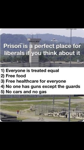 prison is perfect for libtards