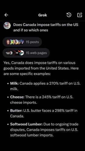 incoming tariffs