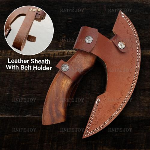 Viking pizza cutter axe