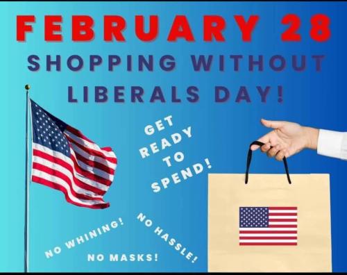 Tomorrow shop til you drop