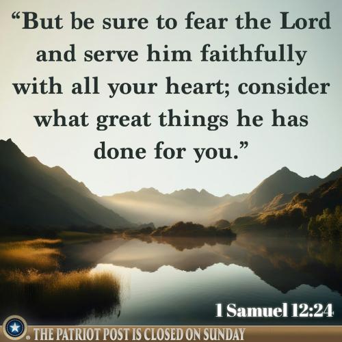 1 Samuel 12.24
