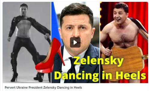 Pervert Zelensky Dancing in Heels screenshot