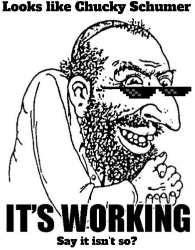 Looks like Chucky Schumer