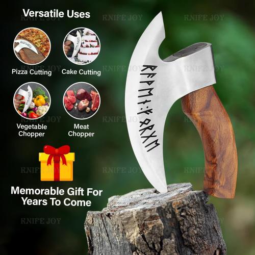 Handmade pizza cutter