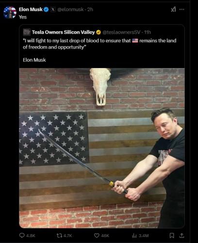 Elon Musk tweet