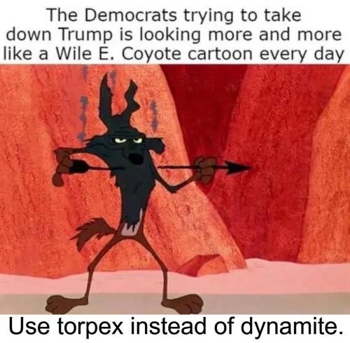 democrats and wiley coyote
