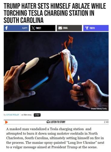 Trump hater goes full retard in South Carolina