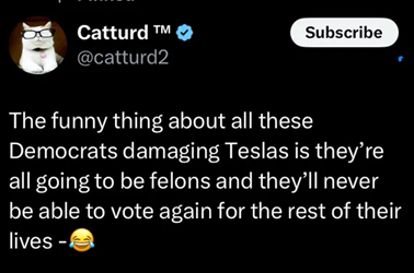 Justice for democrat trash Mar 22 2025 2130 PM EST