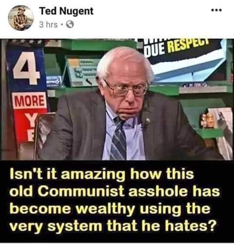 BERNIE SANDERS