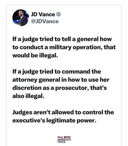 SEPARATION OF POWERS