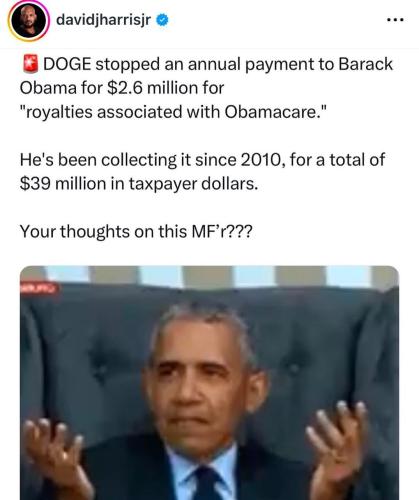 Obamacare  Payoff 39 Million