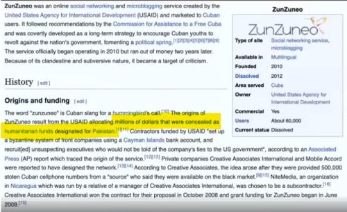 USAID funds that were designated to Pakistan.