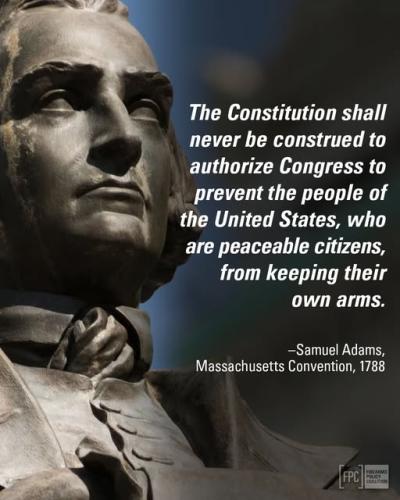 sam adams right to arms