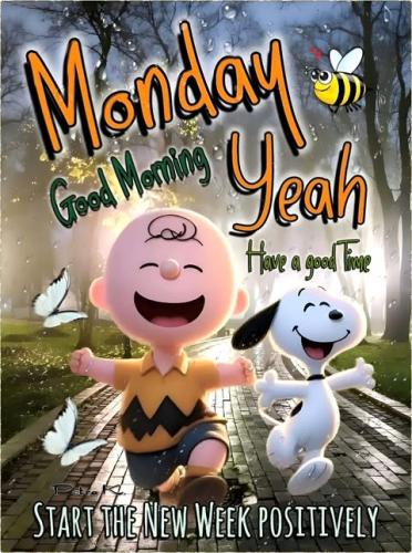 Good morning Monday start positive from Jerry