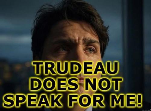 does not speak for me