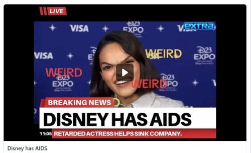 Disney has AIDS screenshot