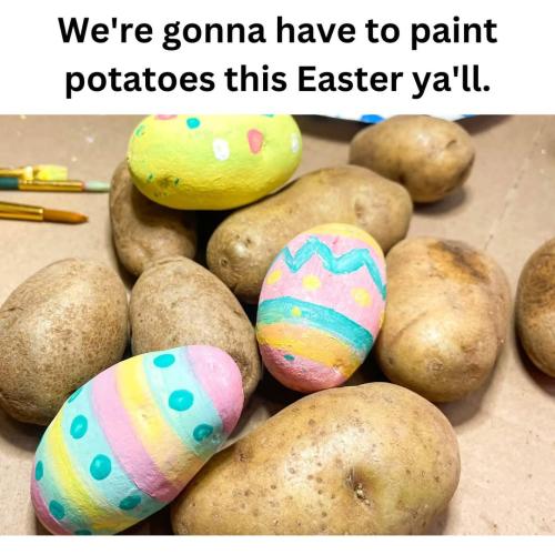 easter potato f