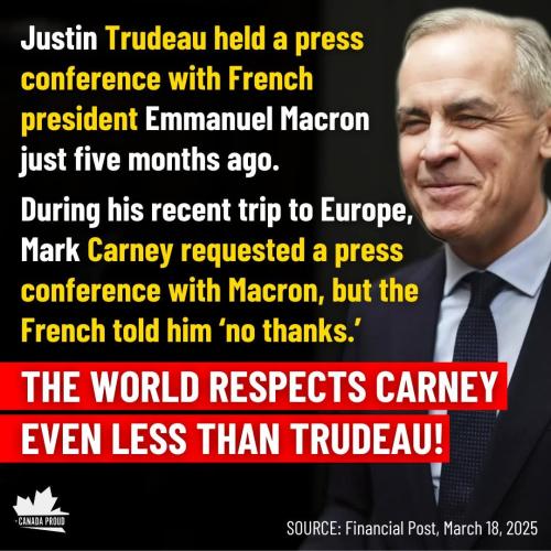 less than trudeau