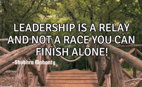 1-Leadership in Not a Race