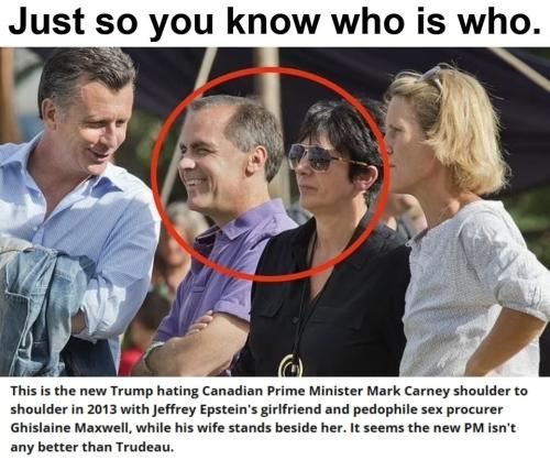 Mark Carney with Ghislaine Maxwell 2013.960px