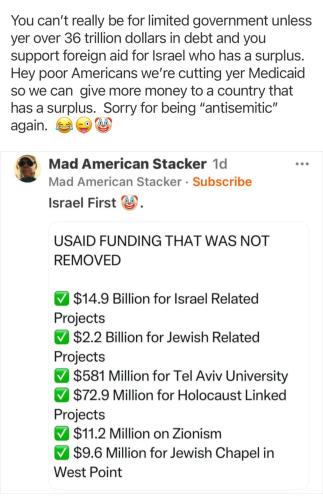 USAID Funding That Was Not Removed