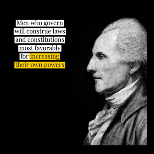 richard henry lee men who construe laws