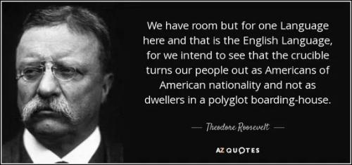 TEDDY ROOSEVELT ENGLISH