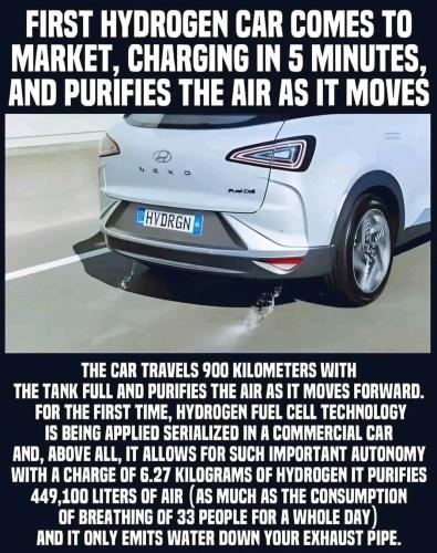 hydrogen car