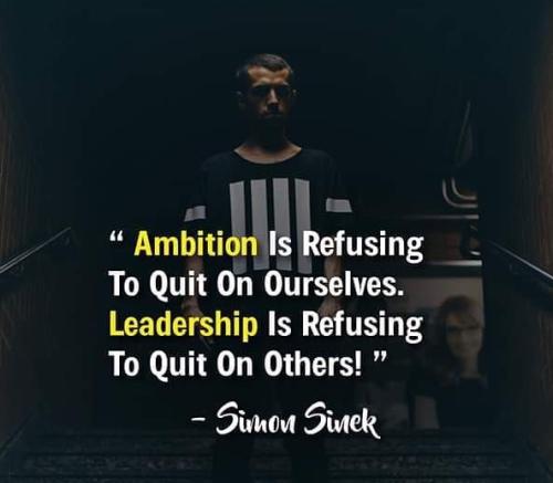 1-Leader Refusing to Quit on Others