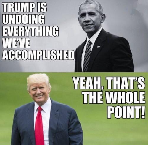 obummer and trump