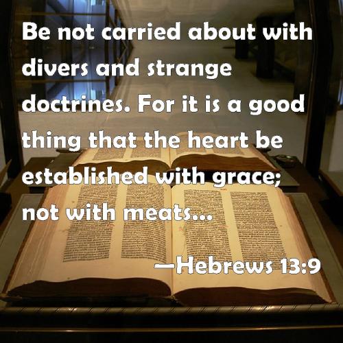 Hebrews 13 9 April 10 Bible