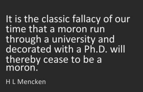 HL Mencken PHD